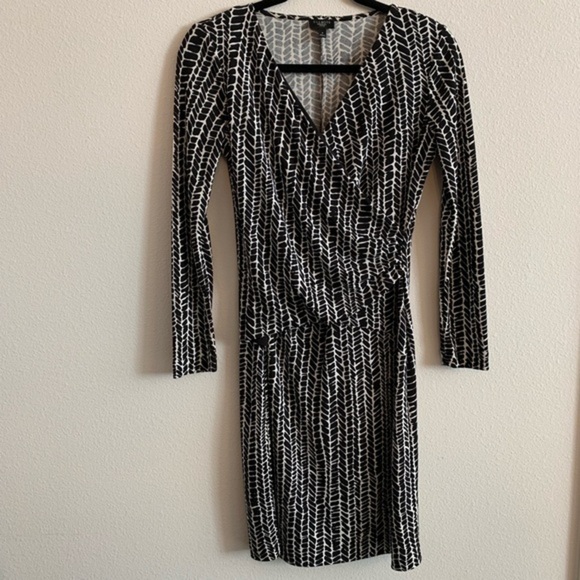 Talbots faux wrap dress - Picture 2 of 6